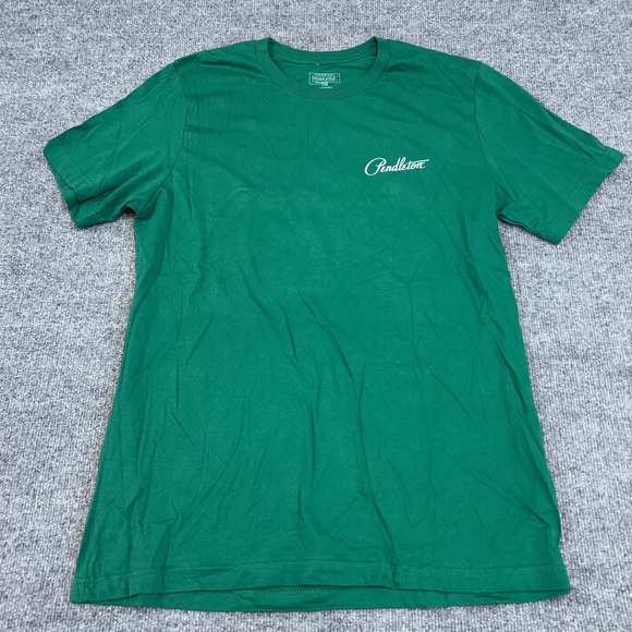 Pendleton Other - Pendleton T-Shirt Mens Large Green Harding Double Graphic Tee Western Pullover